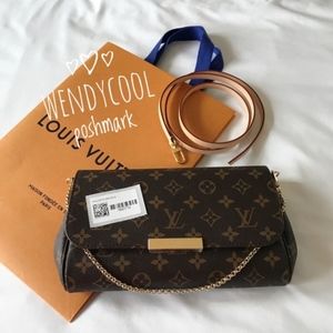 NEW! Louis Vuitton FAVORITE MM Monogram crossbody